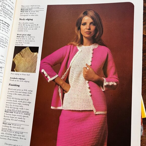 Golden Hands Magazine Set Vol 2 Parts 16 22 23 Crochet Dressmaking Needlepoint P - Picture 10 of 16